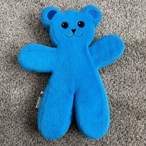 IKEA UNICEF 1999 Collaboration PS Brum Blue Bendable Poseable Soft Plush 13"#J